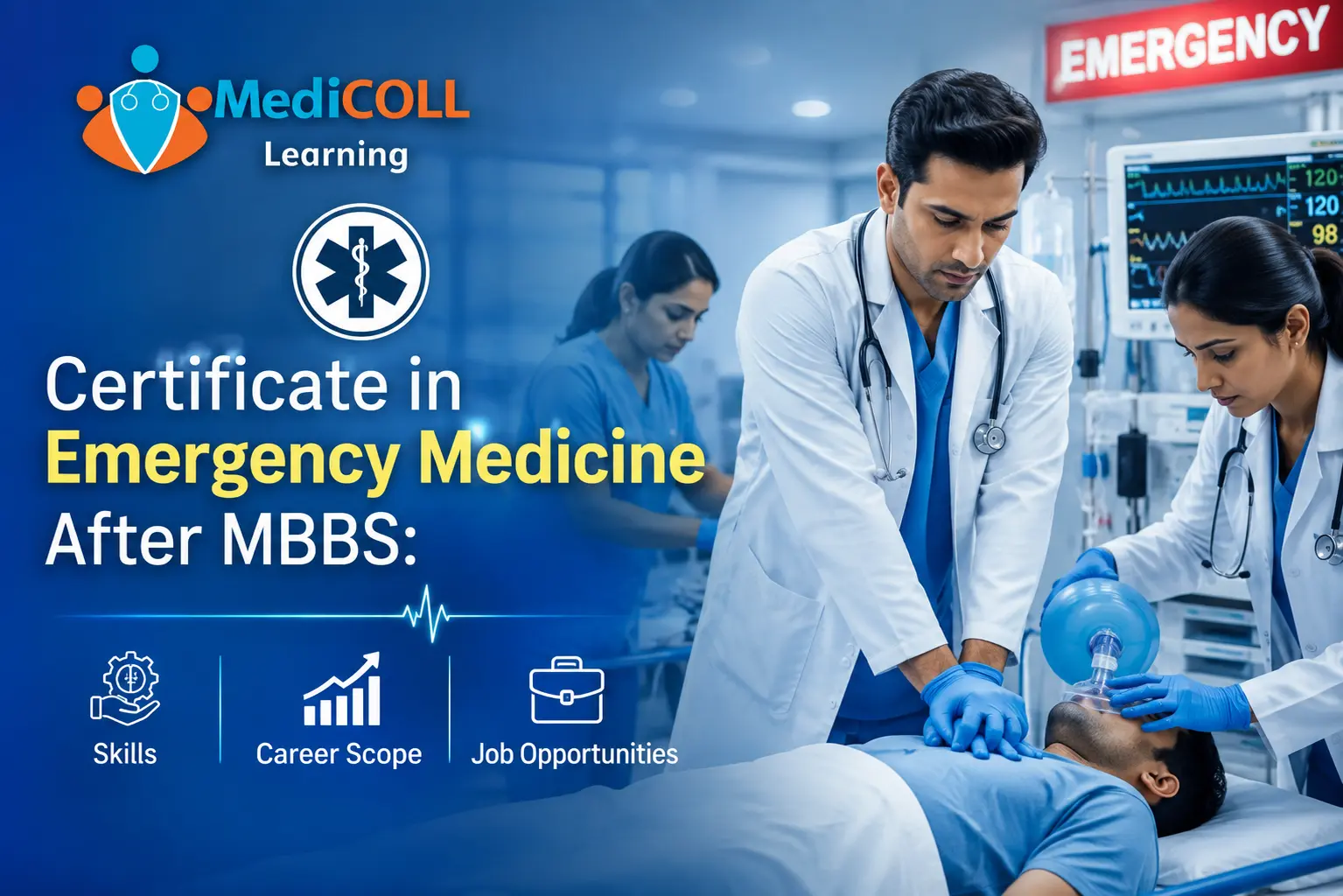 Certificate in Emergency Medicine: Skills, Career Scope & Job Opportunities